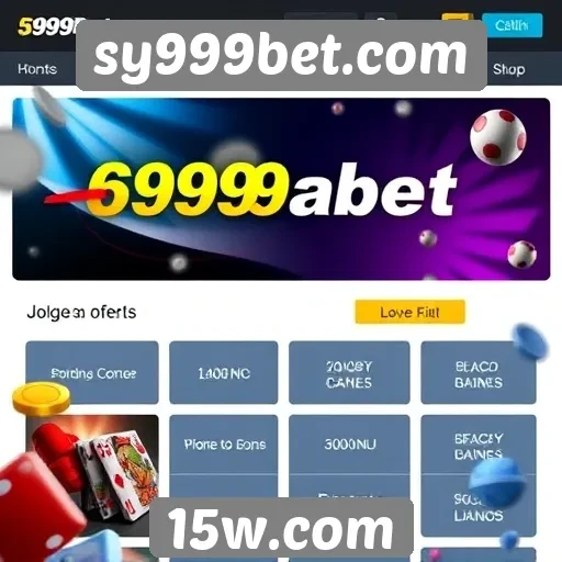 Ofertas de jogos disponíveis em sy999bet